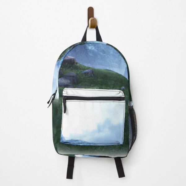 Item preview, Beautiful mountain landscape in the fog designed and sold by Perryfranken.