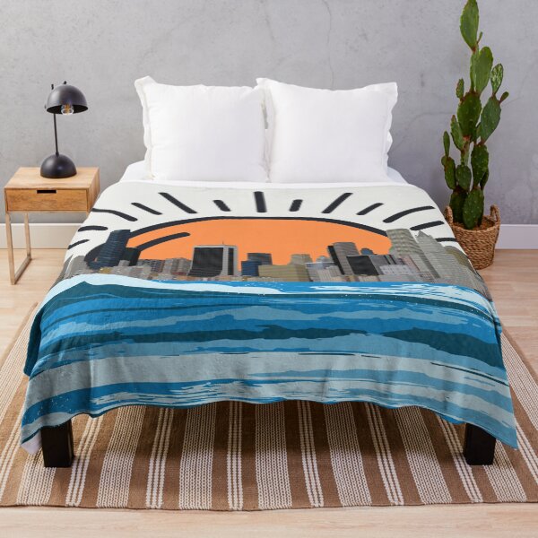 Item preview, Sunset Over Newyork city,city sunset,cityscape sunset,Beach Sunset Sky, designed and sold by Tamas Das.