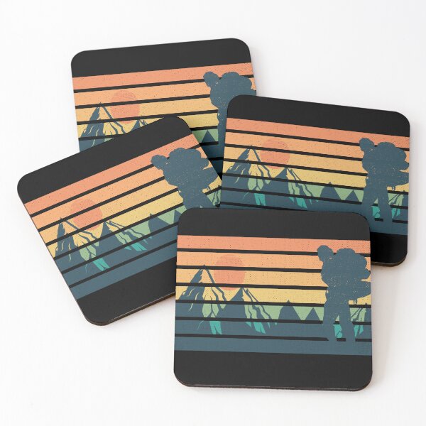 Item preview, Hiking Retro Vintage For Hiking Camping Lovers Cute Outdoors Adventure Lover designed and sold by Thecitiesstore.