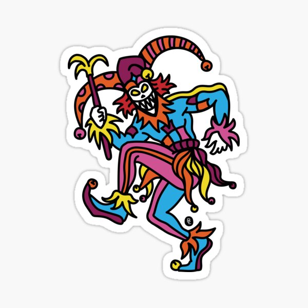 The Jester Sticker