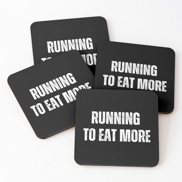 Item preview, Running to Eat More designed and sold by Runner's High.