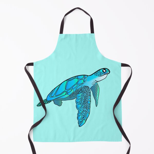 Item preview, Blue green Sea turtle designed and sold by Mermaidssparkle.