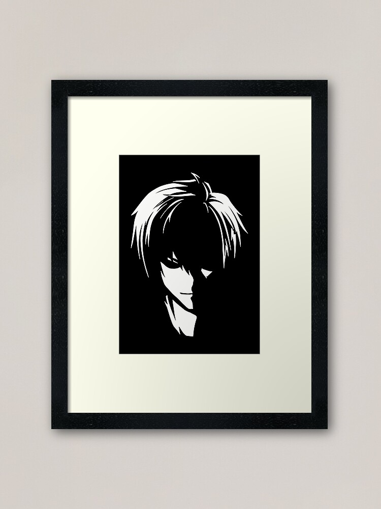 The Misfit of Demon King Academy II Maou Gakuin no Futekigousha Cool Black  and White Silhouette Anime Characters : Anos Voldigoad with His Japanese  Name in Kanji (Transparent) - Anos - Posters