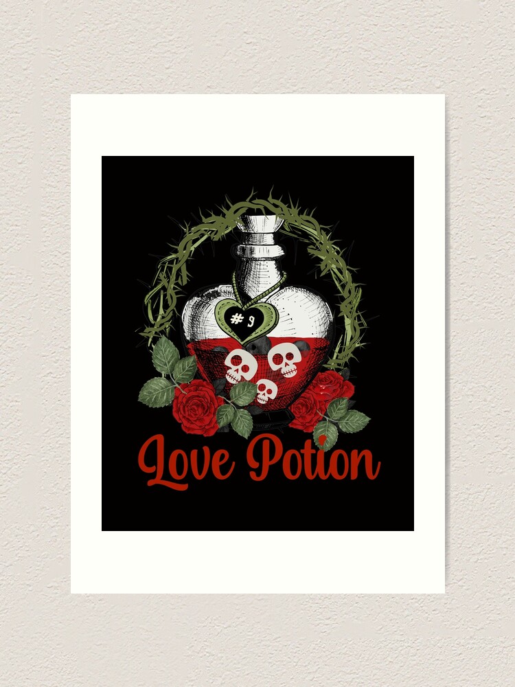 Gothic Love Potion, Gothic Valentine, Goth Glam Valentine's Day