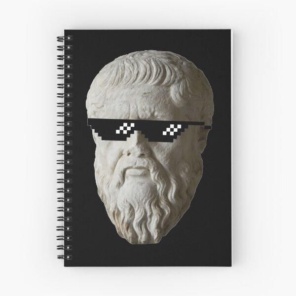 Item preview, Plato with sunglasses designed and sold by Cleanthes.
