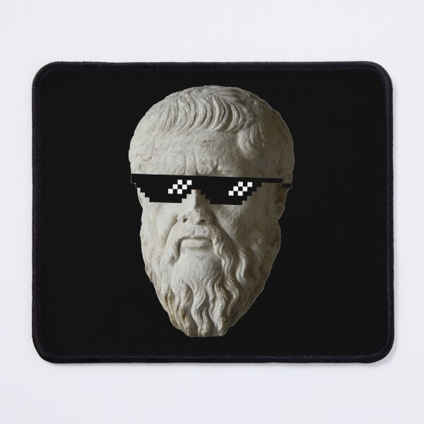 Item preview, Plato with sunglasses designed and sold by Cleanthes.