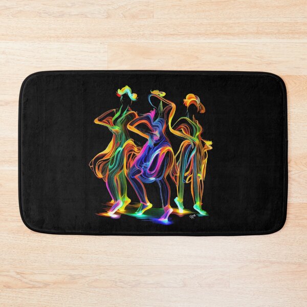 Item preview, Afro-Cuban Neon Dancers  designed and sold by Tellingmoon.