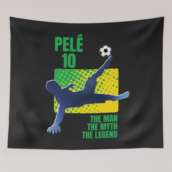 Item preview, Pelé Rip Pele Forever 1940-2022 - 10: The Man, The Myth, The Legend, Legends Never Die designed and sold by zicutza.