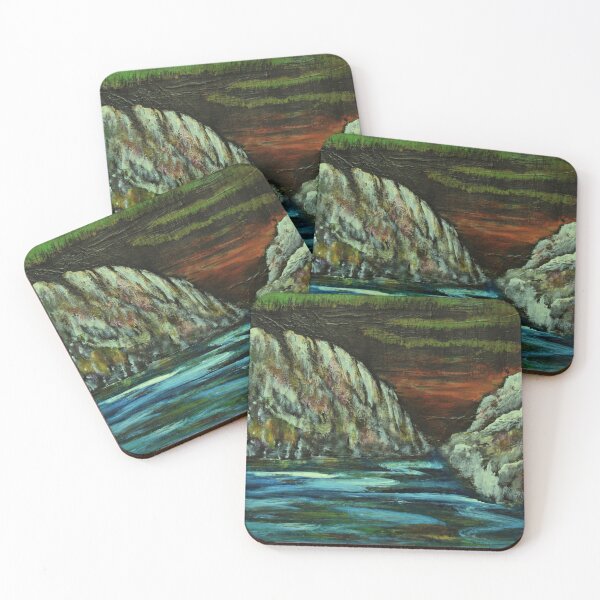 Item preview, Aurora over Snowy Mountains designed and sold by George Hutton Hunter.