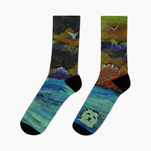 Item preview, Bears in the sea designed and sold by George Hutton Hunter.