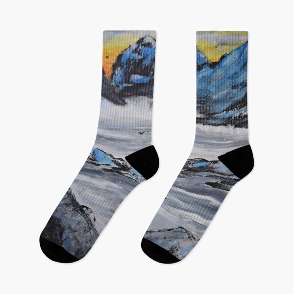 Item preview, Birds over iced lake designed and sold by George Hutton Hunter.