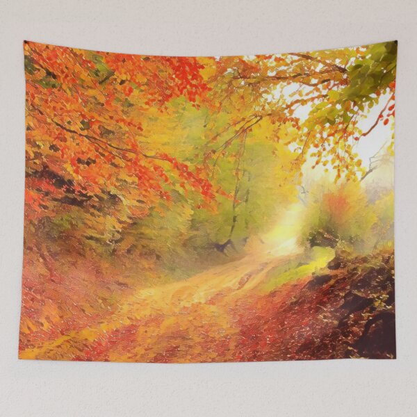 Item preview, A Forest Road In The Fall designed and sold by Inyeneart.