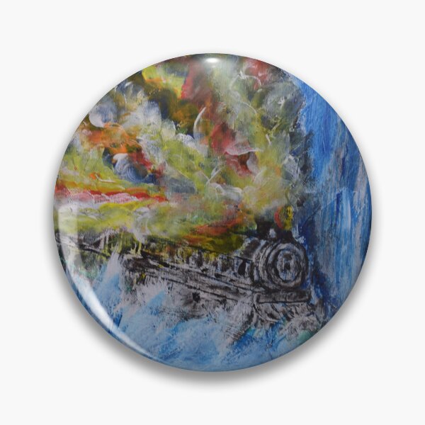 Item preview, Burning train in storm designed and sold by George Hutton Hunter.