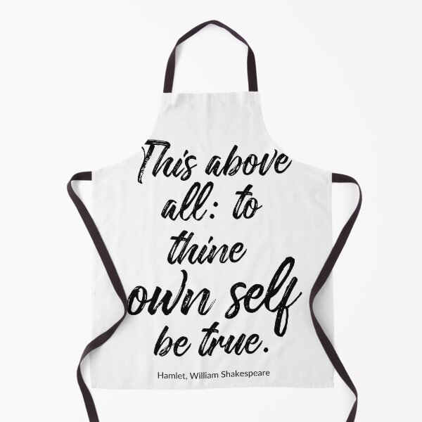 Item preview, This above all: to thine own self be true | William Shakespeare Quote designed and sold by CastlesClassics.