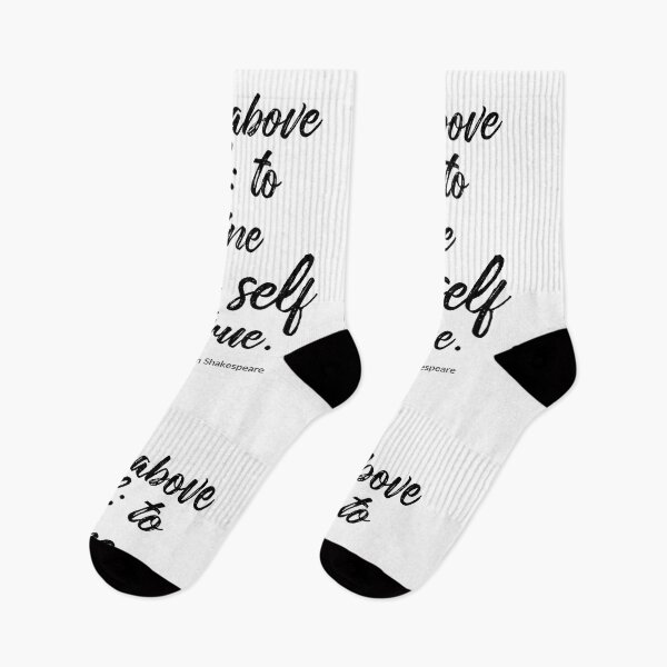 Item preview, This above all: to thine own self be true | William Shakespeare Quote designed and sold by CastlesClassics.
