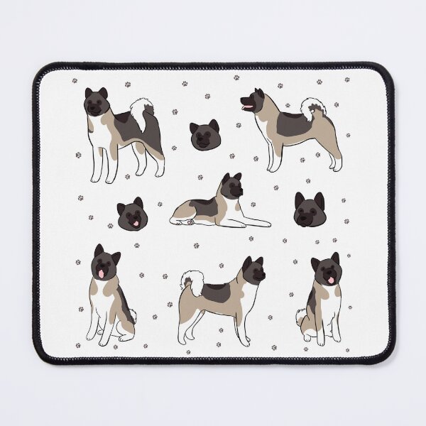 Item preview, Akita dog illustration pack  designed and sold by Yarafantasyart.