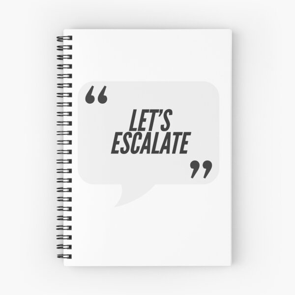 Item preview, Let's Escalate - Office, Consulting, Agency Humor designed and sold by freshdesign2023.