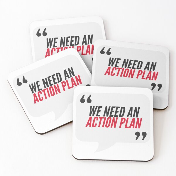 Item preview, We Need An Action Plan - Office, Consulting, Agency Humor designed and sold by freshdesign2023.