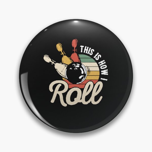 Item preview, Bowling & Skittles Retro Fun designed and sold by ChrisFeil.