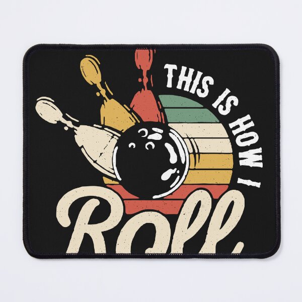 Item preview, Bowling & Skittles Retro Fun designed and sold by ChrisFeil.