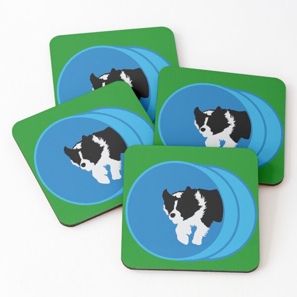 Item preview, Border Collie Tunnel designed and sold by Kat-su.