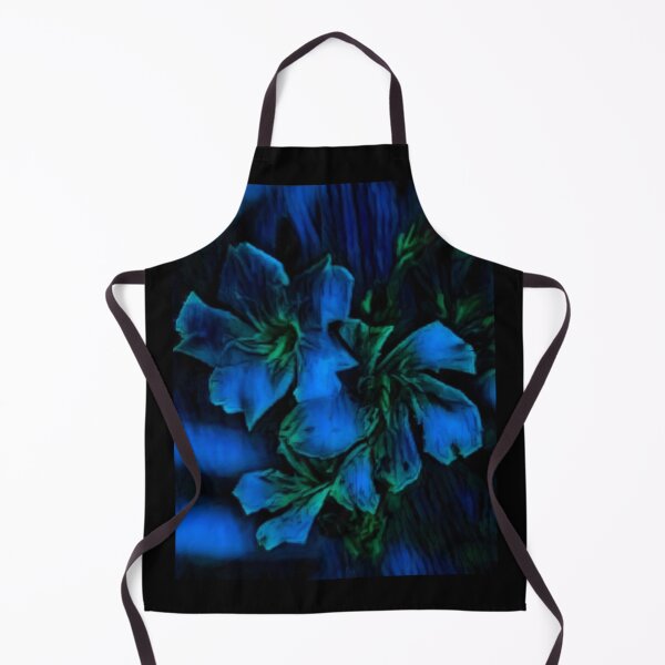 Item preview, Starlit Blue Blooms n Buds designed and sold by IvaRenee.