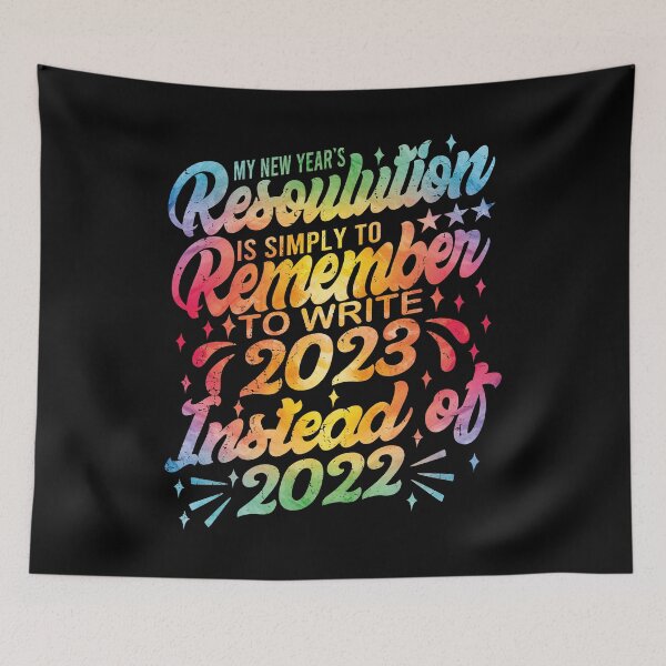 Item preview, Funny 2023 New Year Celebration Remembering to write 2023 Instead Of 2022 designed and sold by YAHIA-14.