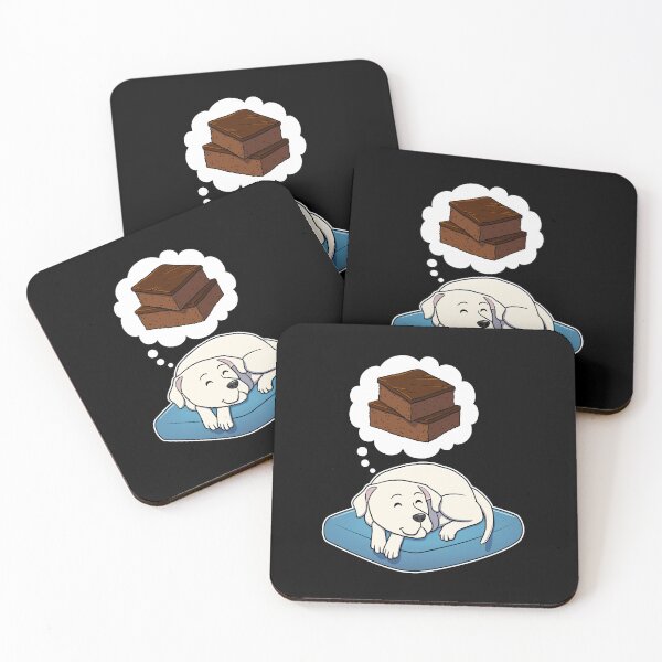 Item preview, Dogo Argentino dreaming about Brownies designed and sold by DoggieDelights.