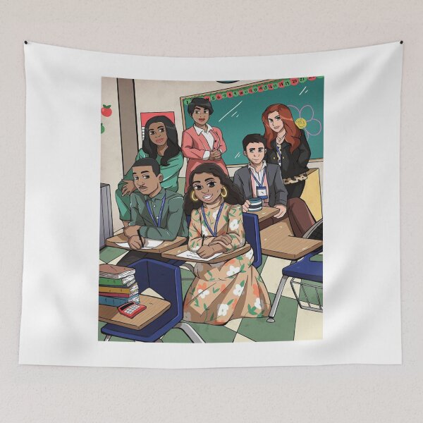 Item preview, TRENDING Abbott Elementary TV Show Characters Design   designed and sold by machidahajime3.