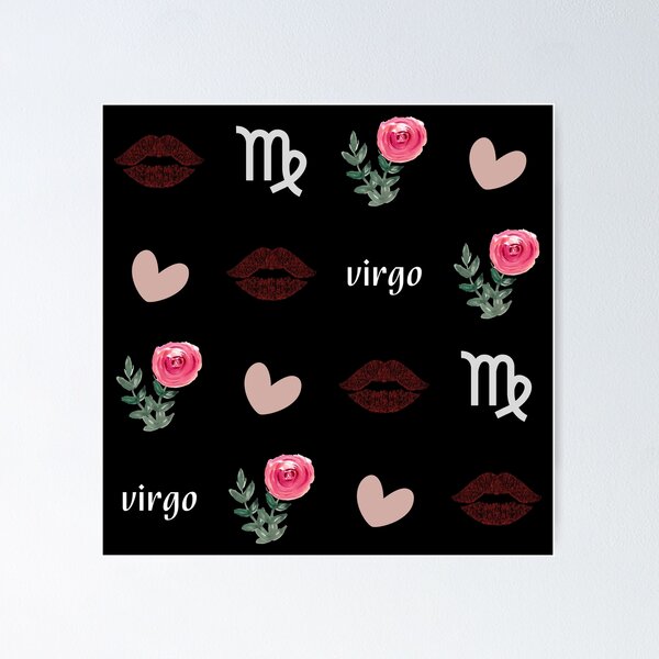Item preview, Cute Virgo All Over Pattern designed and sold by Hellofriendco.