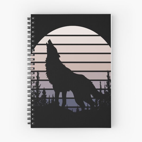 Item preview, Wolf Moon Retro Vintage Cute Wolves Lover Gift Idea  designed and sold by Thecitiesstore.