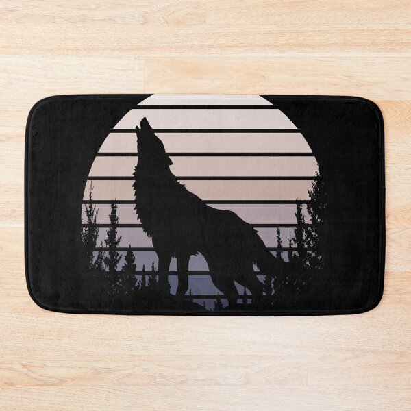 Item preview, Wolf Moon Retro Vintage Cute Wolves Lover Gift Idea  designed and sold by Thecitiesstore.