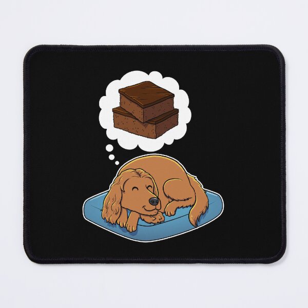 Item preview, English Cocker Spaniel dreaming about Brownies designed and sold by DoggieDelights.
