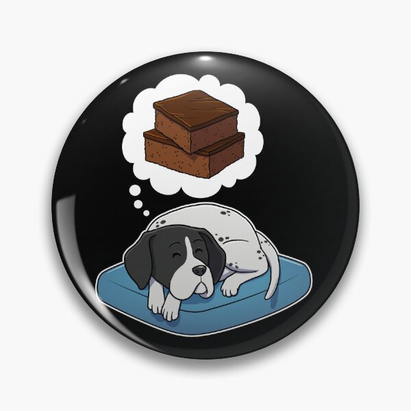 Artikelvorschau, English Pointer dreaming about Brownies entworfen und verkauft von DoggieDelights.