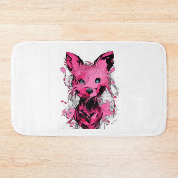 Item preview, Romantic Animals - Dog Lover3 - Pink, Floral Pup designed and sold by VMPrinting.