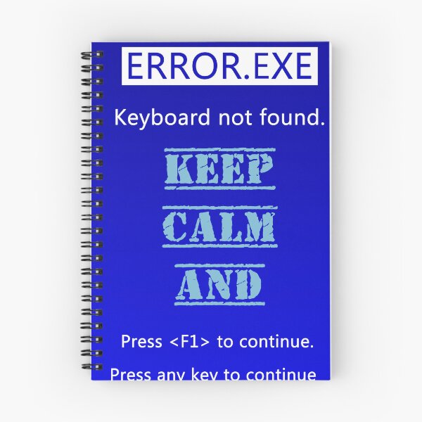 Item preview, Keyboard not found - Windows error designed and sold by professorguru.
