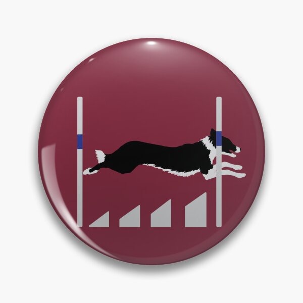 Item preview, Border Collie Broad Jump designed and sold by Kat-su.
