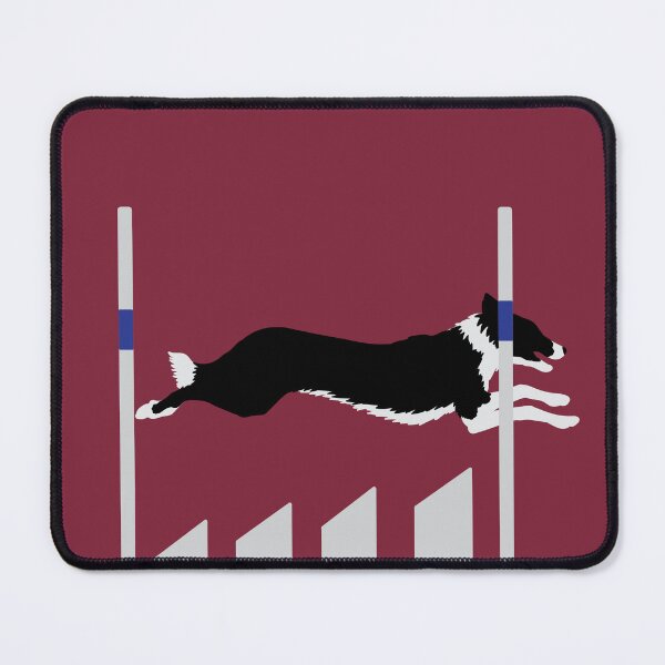 Item preview, Border Collie Broad Jump designed and sold by Kat-su.