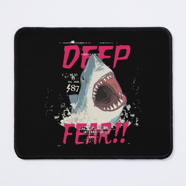 Item preview, Deep Fear Shark designed and sold by Artistic Prints.