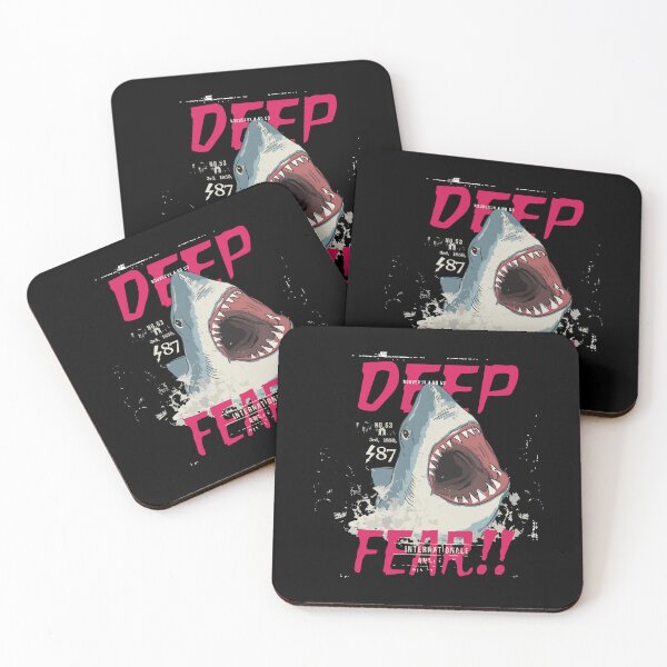 Item preview, Deep Fear Shark designed and sold by Artistic Prints.