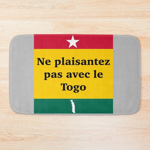Item preview, Don't Mess With Togo logo (ne plaisantez pas avec le bannière togo) designed and sold by JonathanR1994.