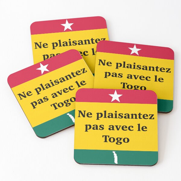 Item preview, Don't Mess With Togo logo (ne plaisantez pas avec le bannière togo) designed and sold by JonathanR1994.