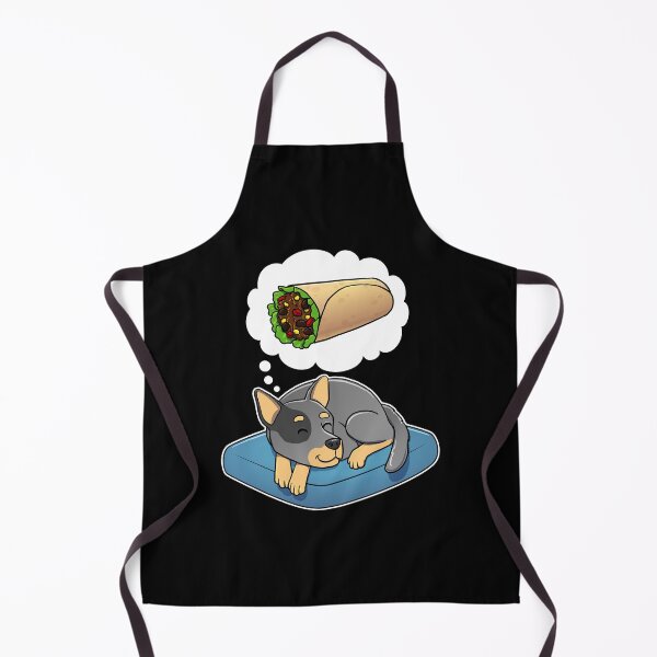 Item preview, Australian Cattle Dog dreaming about Burritos designed and sold by DoggieDelights.