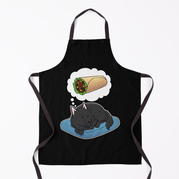 Item preview, Belgian Sheepdog dreaming about Burritos designed and sold by DoggieDelights.