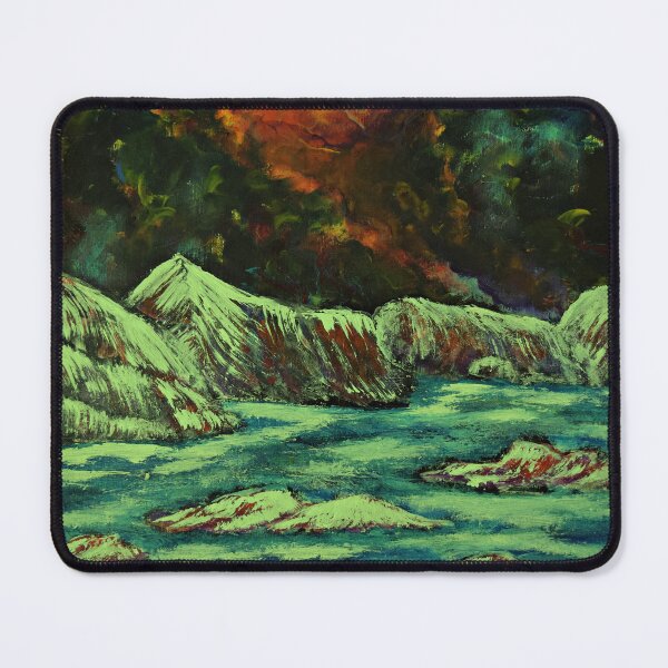 Item preview, Oil fires in the Arctic designed and sold by George Hutton Hunter.