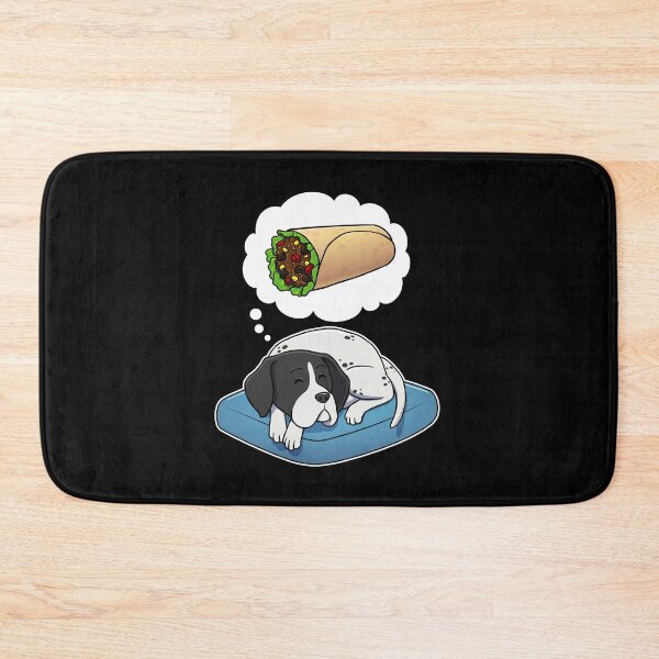 Artikelvorschau, English Pointer dreaming about Burritos entworfen und verkauft von DoggieDelights.