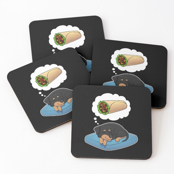 Artikelvorschau, Miniature Pinscher dreaming about Burritos entworfen und verkauft von DoggieDelights.