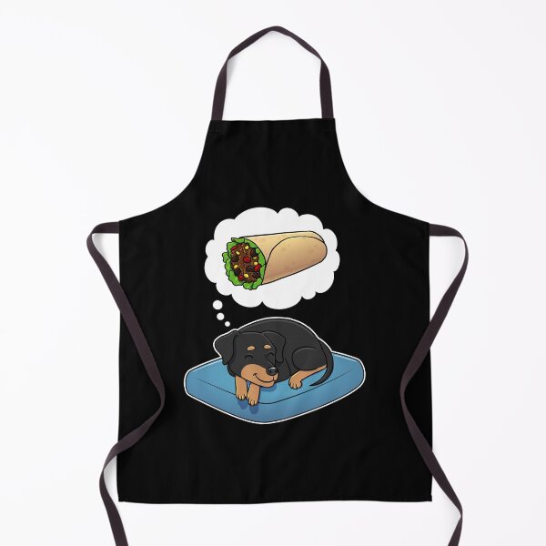 Item preview, Miniature Pinscher dreaming about Burritos designed and sold by DoggieDelights.