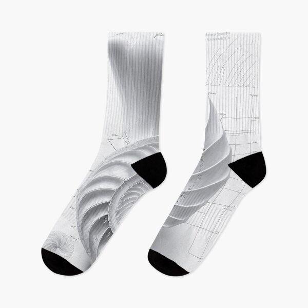 Artikelvorschau, White Pearl Fibonacci Golden Ratio Style entworfen und verkauft von RAGANADesign.