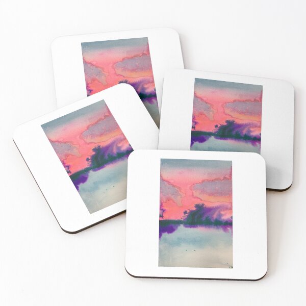 Item preview, Fractal Sunset designed and sold by Praline Creative.